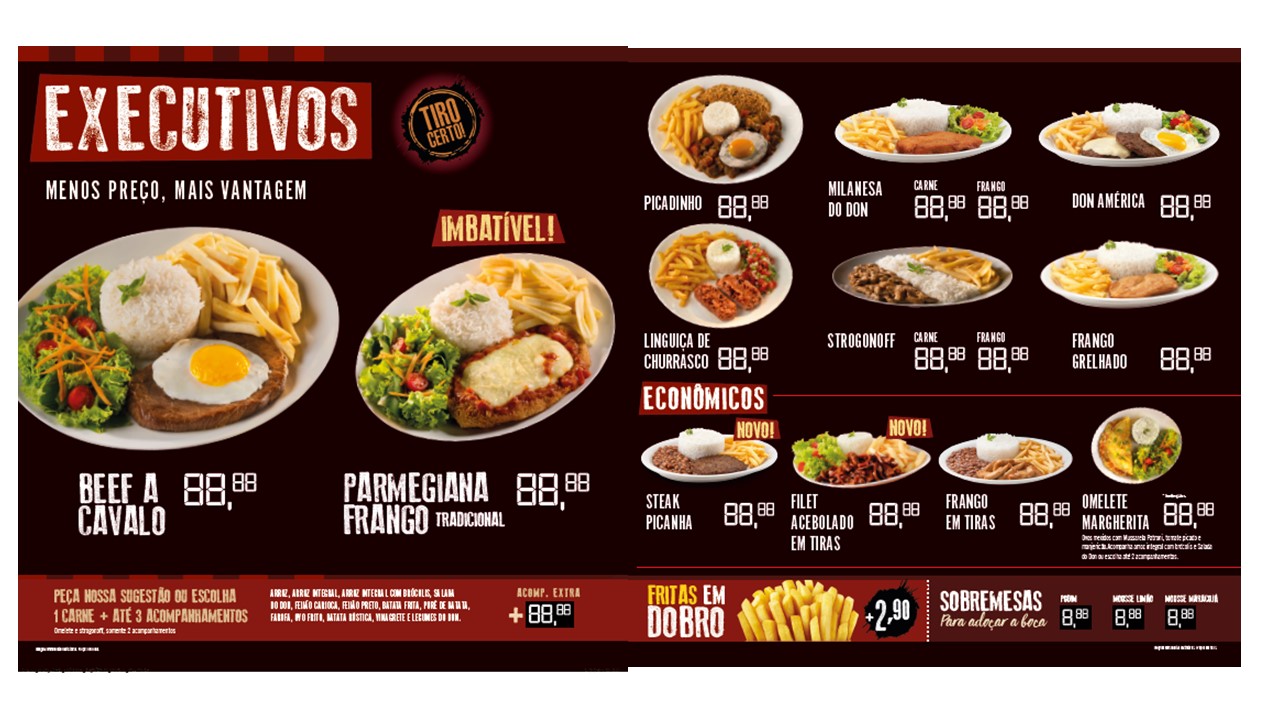 Cardápio