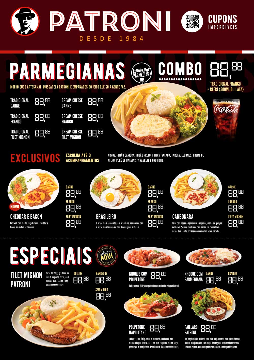 Cardápio