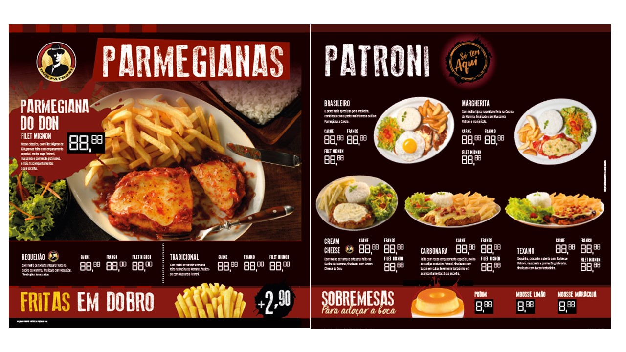 Cardápio